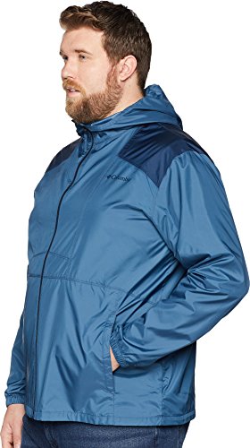 Image of Columbia Hood Polyester Regular Fit Mens Active Wear Jacket (S22-KM3972-011-P)