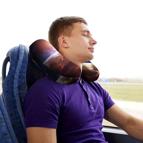 Almohada de Viaje de Memory Cotton U Shape miniatura 7
