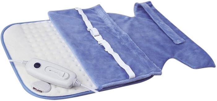Coussin cervical électrique chauffant contre les douleurs de la nuque et du dos