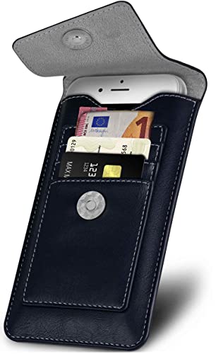 Housse de protection complète 360 iPhone XR antichoc en cuir avec clip ceinture