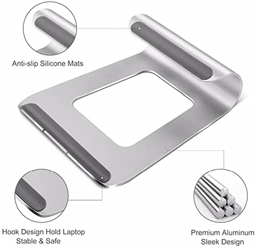 WYDMBH Monitor Stand Riser Aluminium Laptop Stand, Laptop Riser Stand, Verhoog Computer Houder Legering Basis… - Image 8