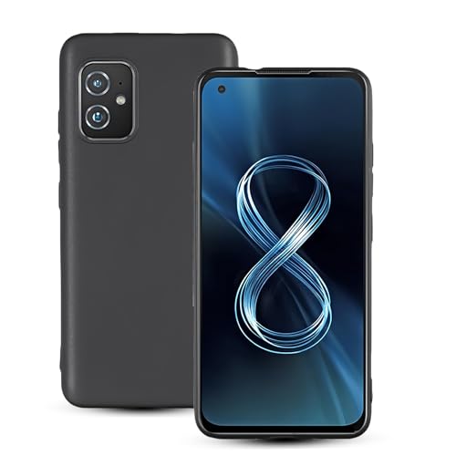 For Asus ZenFone 8 zs590ks�P�[�X �ϏՌ� ���^ TPU For ZenFone8 �P�[�X �V���R�� �J�����ی� �y�� ZS590KS�p �P�[�X�J�o�[ �Ռ��z�����ϖh�~ �E���ȒP �u���b�N ��