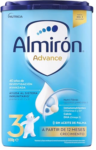 Almirón Advance 3, Leche de Crecimiento en Polvo para Bebé desde los 12 Meses, 800g