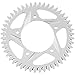 Vortex Aluminum Rear Sprocket (520 / 46T) (Silver) Compatible With 96-97 SUZUKI GSXR750