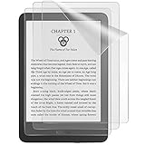 【Protección de Cobertura Total】 - La tecnología de corte preciso permite que la película se adapte perfectamente a la pantalla del Kindle 11, cubriéndola por completo para evitar la entrada de polvo. Paquete de 3 y equipado con adhesivos para la eliminación del polvo y paños de limpieza para facilitar la instalación.