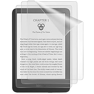 TiMOVO (3 Pack) Anti-Glare Screen Protector Designed for All-New Kindle 11th/10th Generation (6 inch – 2022/2019 Release…