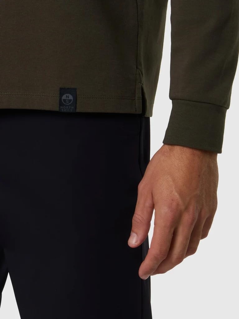 NORTH SAILS Polo a Maniche Lunghe in Tessuto Interlock 692769