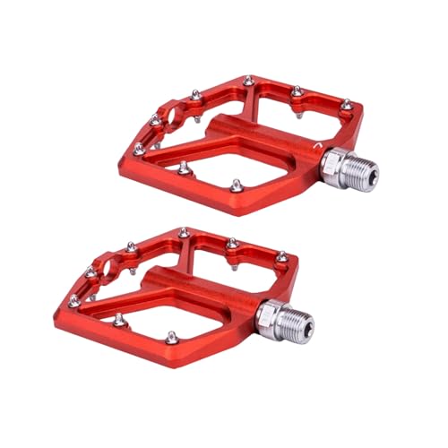 Pédales de vélo de montagne plates antidérapantes à roulements fluides
