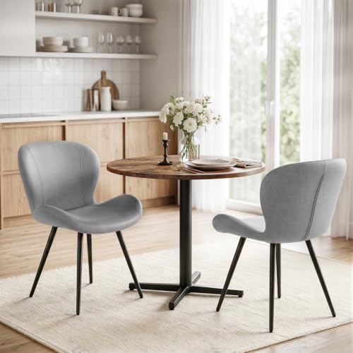 Nalupatio Upholstered Dining Chairs, Dining Room Kitchen Chairs Set of 2