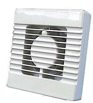 Manrose 100Mm (4") Intervent Bathroom Extractor Fan, Standard - Nvf100s