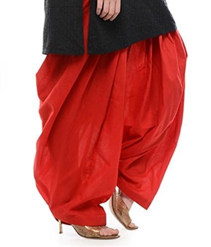 Image of Pistaa's Women's Regular Fit High Rise Premium Cotton Readymade Regular Salwar
