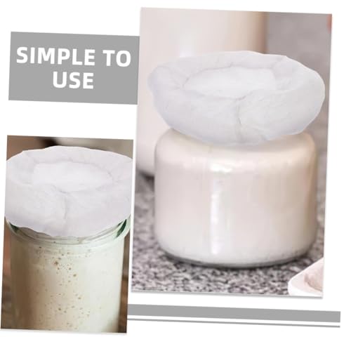 Cuve de fermentation et grand levain : couvercle en tissu scellé réutilisable Mipcase