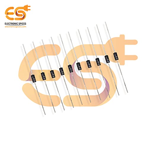 Image of Electronic Spices 1N4007 1a 1000v Inverse Voltage Rectifier Diodes Pack of 50pcs