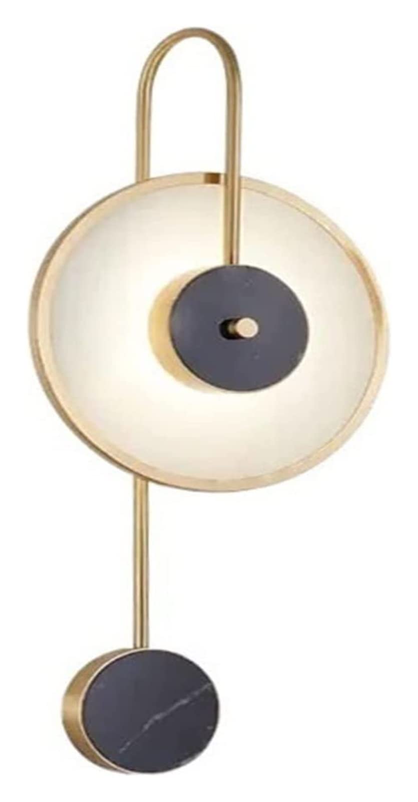 ZTCHSENZT Wall Lamp Light Luxury Copper Creative Personalized Staircase Corridor Lighting Lamp Bedroom BedHead Marble Decorative Lamp Wall Light