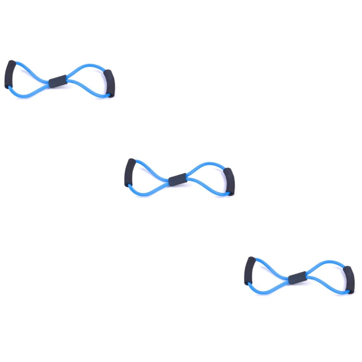 2 Piezas Resorte Expansor De Pecho Bandas Elasticas Fitness De Resistencia Dilatador De Pecho Tubos De Entrenamiento Figura 8 CNA Aptitud Física Tirar De La Cuerda Deportes