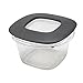 Rubbermaid Premier Food Storage Containers with Easy Find Lids, 16-Piece Set, Grey