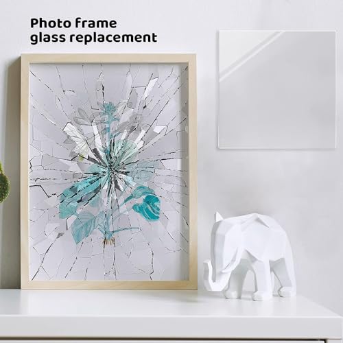 Image of BIGIMALL Acrylic Sheet 8 Pack 1MM Transparent 6 inchx6 inch - inches Pack of 8 pcs for Glass Painting High Gloss (1mm, 6x6 - inches, 8 Pieces,Transparent /Clear)