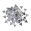 triangle silver