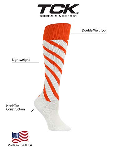 Image of TCK Candy Stripe Knee High Softball Socks Soccer