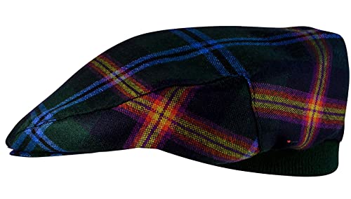 Casquette plate en tartan pour vos sorties citadines et balades