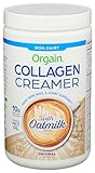 Orgain Collagen Coffee Creamer, 10g Grass Fed Hydrolyzed Collagen Peptides, Original - With Organic Oat Milk Powder, Coconut Oil, MCT Oil, Avocado Oil, Hair, Skin, Nail, & Joint Support - 10oz
