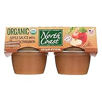 Algopix Similar Product 9 - North Coast Apple Sauce with Cinnamon