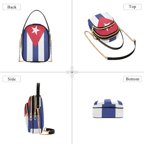 Image of Patriot Flag Cell Phone Purse Crossbody Handbag Durable Shoulder Bag Sturdy Travel Pouch