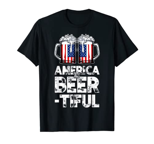 American Flag - Bandeira americana para homem, design da 4th of July t-shirt