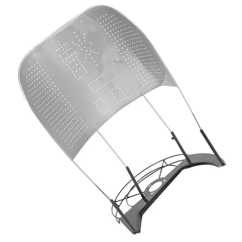 Protector para cortacésped multifuncional de acero inoxidable plata 2