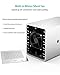 immagine 2Yottamaster [80TB & UASP] Alluminio Tipo C 5 Baia Custodia per Disco Rigido da 2,5