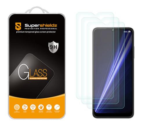 Verre trempé T-Mobile REVVL 7 Supershieldz évitez les rayures avec ce film écran sans bulle