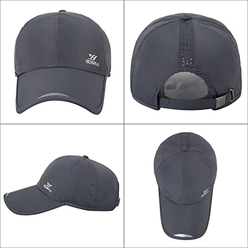 Image of Running Hat Mesh Quick Dry Hat Baseball Cap for Women Men