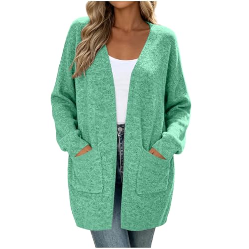 Cardigan Sweaters for Women Open Front Coats Long Sleeve Fashion Jackets - image 3