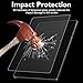 Esanik 2 Pack Like Paper Glass Screen Protector for Samsung Galaxy Tab S11 Ultra(14.6 inch) 9H Tempered Glass Film with Alignment Frame, Writing Like on Paper, Anti Glare