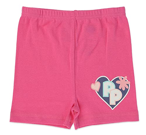 Paw Patrol Girls' Pajamas 2-For-1 Cotton Pajama Set 4 Piece, Pink, Size #TOP3