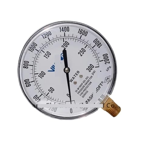 LUJIAYA Manómetro de presión 300 PSI/2000 KPA