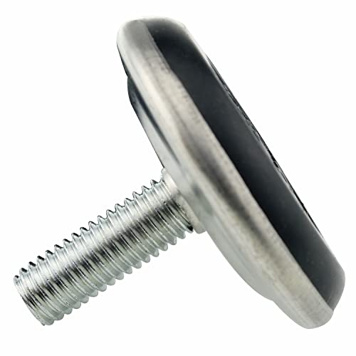 Csnsd 5Pcs Office Chair Bell Glides Replacement M10X28Mm Stem Bell Glide Chair Glide Plastic Feet Replacements For Castor Wheels #TOP3