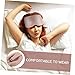 Beaupretty Sleeping Eye Mask Breathable Eye Cover for Women Lightweight Comfortable Design for Sleep for Uninterrupted Rest