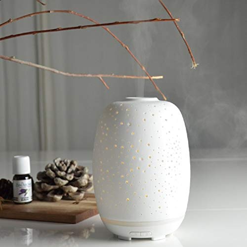 Diffusore Per Oli Essenziali 200ml – Ultrasuoni Silenzioso Con Luci LED 7 Colori E Umidificatore - 3
