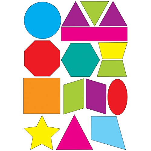Ashley Productions Shapes Math Die-Cut Magnet, Multi (ASH10065)