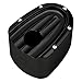 Ignition Switch Cover, Dimpled, Black