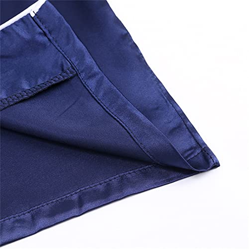 Conjunto de pijama infantil para meninos e meninas de cetim de seda infantil manga curta 2 peças de