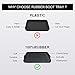 Matace 1 Pack Rubber Small Boot Tray for Entryway,Boot Mat,Shoe Tray,Shoe Mat for Indoor and Outdoor Use, 27.95