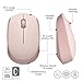 Logitech M170 Wireless Mouse for PC, Mac, Laptop, 2.4 GHz with USB Mini Receiver, Optical Tracking, 12-Months Battery Life, Ambidextrous - Rose