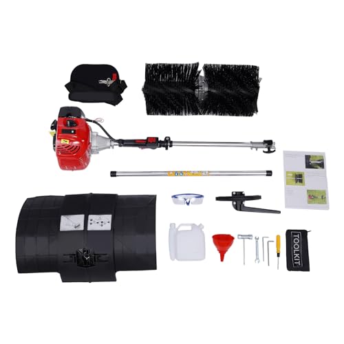 Scopa a motore a benzina, spazzaneve elettrica, spazzaneve a motore, spazzaneve a mano, 1700 W