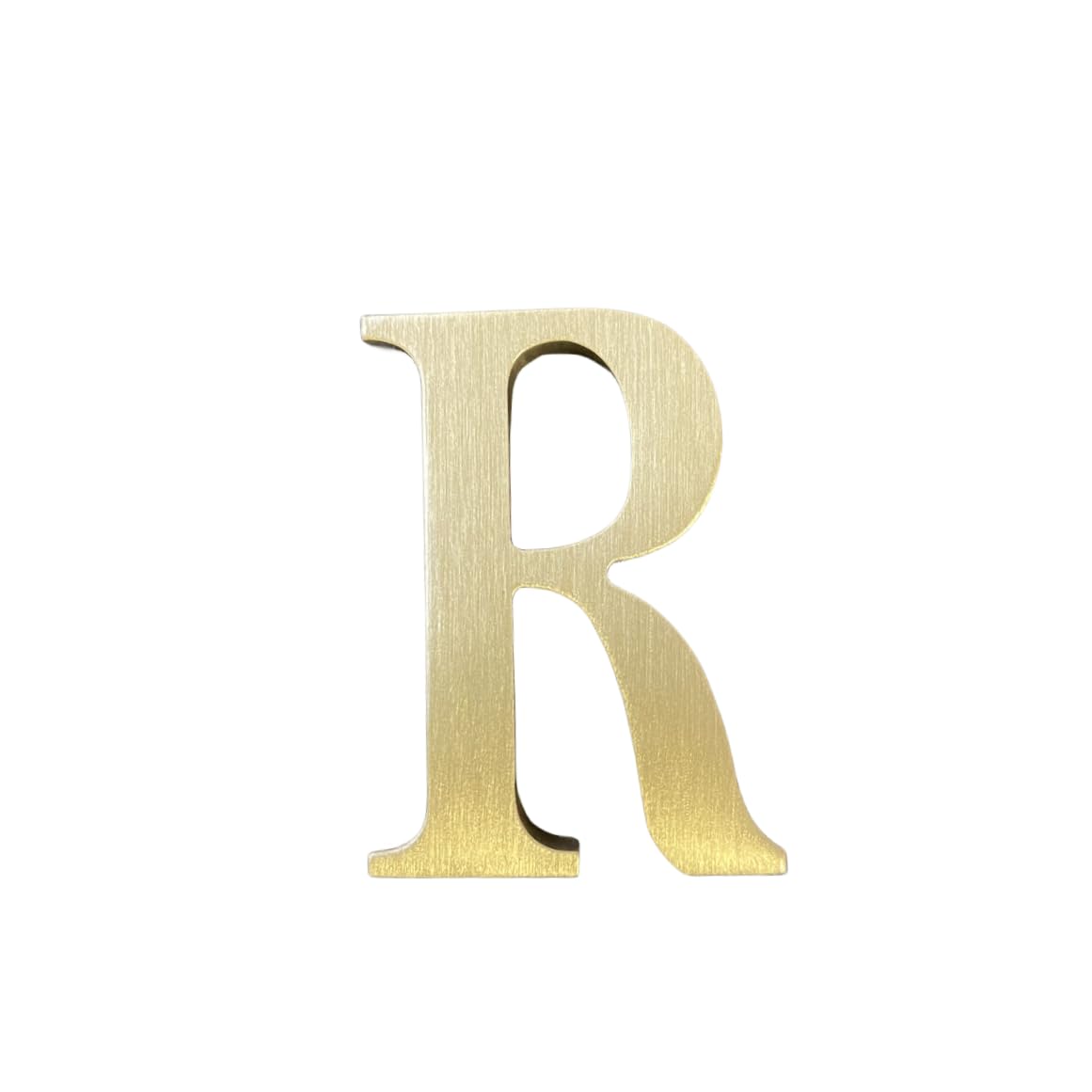 1.77 Inch Height Self Adhesive Solid Brass English Letters 4.5CM Wall sticker Gold Mail Box Numbers House Address Numbers Shop Studio Name DIY