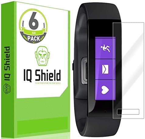 IQShield Screen Protector Compatible with Microsoft Band (6-Pack) LiquidSkin Anti-Bubble Clear Film