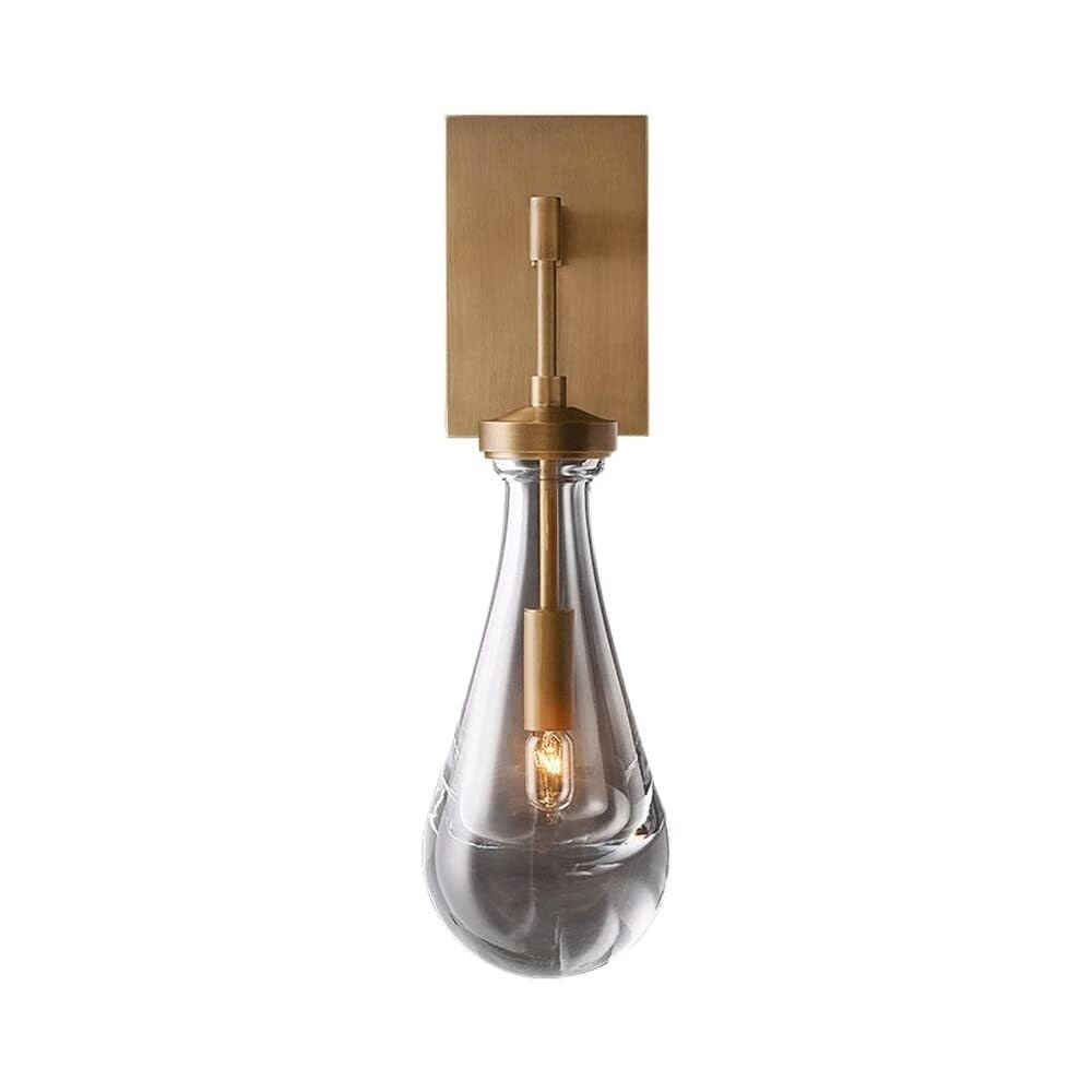 JYBNBBE Wall Sconces for Bedroom Wall Light Bedroom Crystal Staircase for Bedroom Bedside Living Wall Mounted Lamp,A