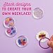 Craft-tastic – Design Your Own Flower Necklaces – Craft Kit Makes 7 Inspirational, Stackable, & Interchangeable Necklaces