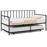 Giantex Metal Daybed with Trundle